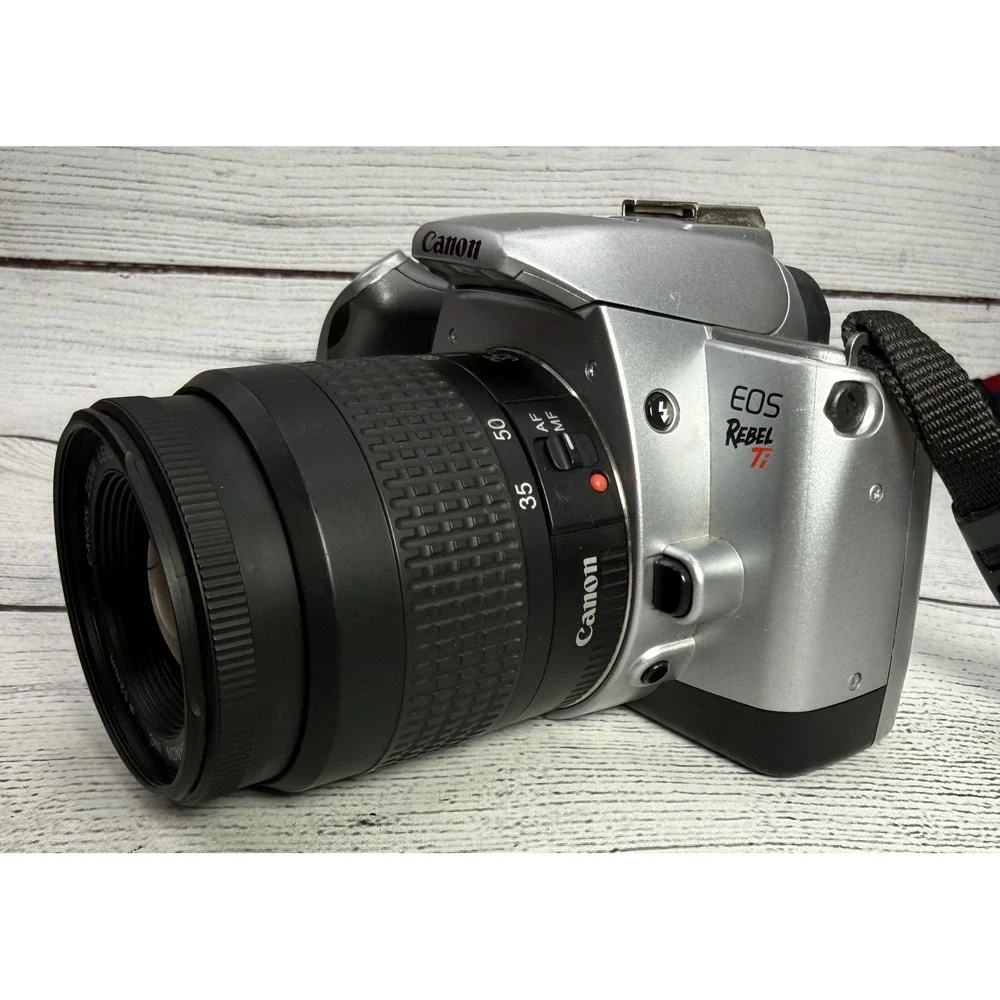 Canon EOS Rebel Ti 35mm SLR Film Camera with EF 35-80mm f/4-5.6‎ III Zoom Lens
